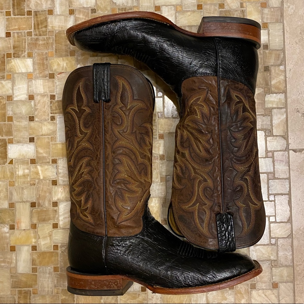 Justin Leather Sole Boots (Size: 10.5D)